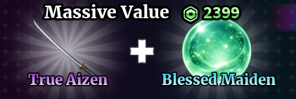 True Aizen + Blessed Maiden