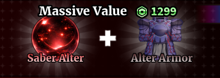 Saber Alter + Saber Armor