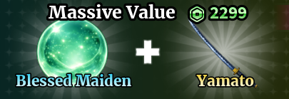 Blessed Maiden + Yamato