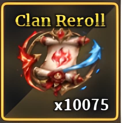 1000x Clan Re-Roll