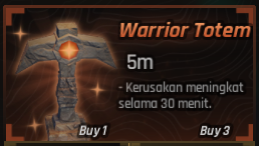 Warrior Totem (Buy 2)